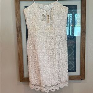 Lily Pulitzer Elegant White Lace Dress